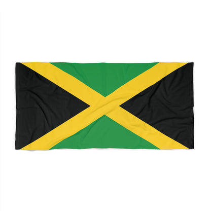 Jamaica Flag Beach Towel