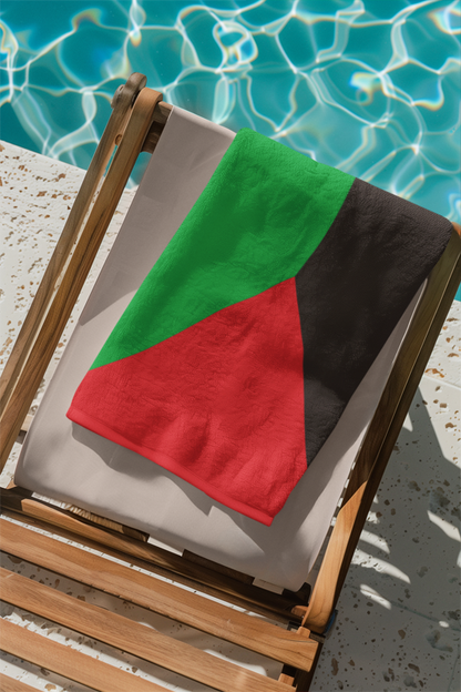Martinique Flag Beach Towel