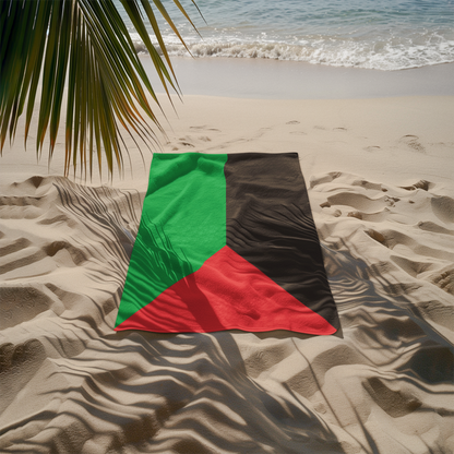 Martinique Flag Beach Towel