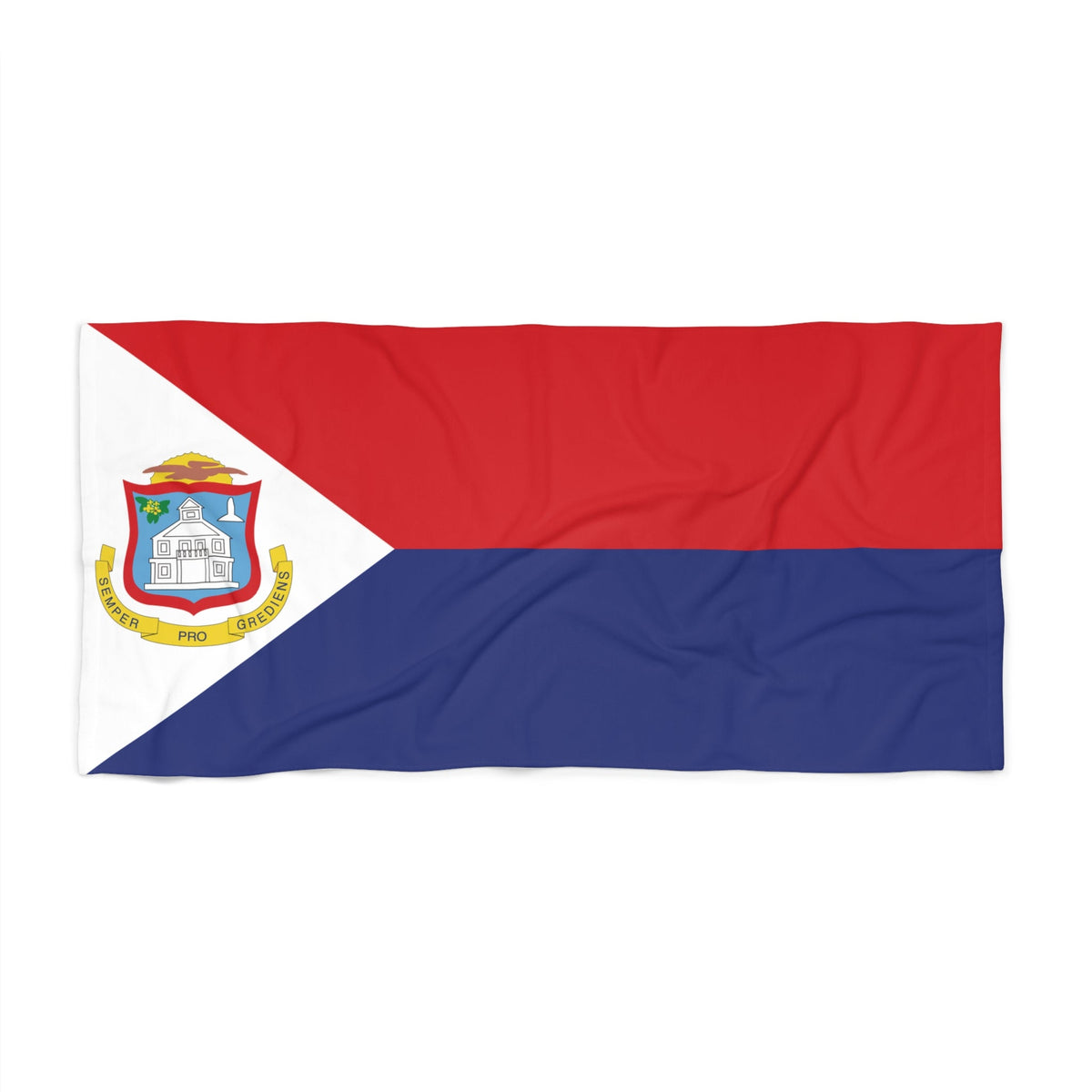 St Maarten Flag Beach Towel