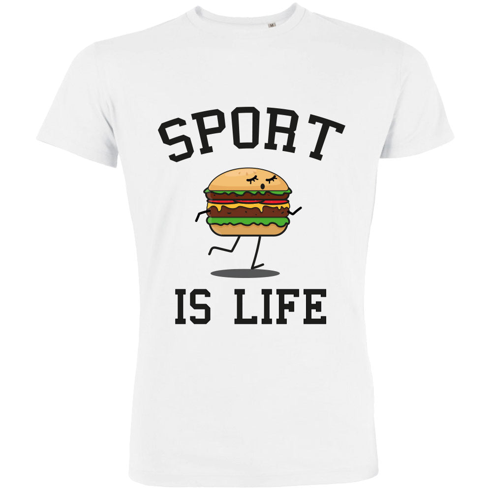 Sport Is Life Men's Organic Tee