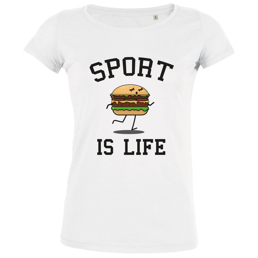 Sport Is Life Women's Organic Tee