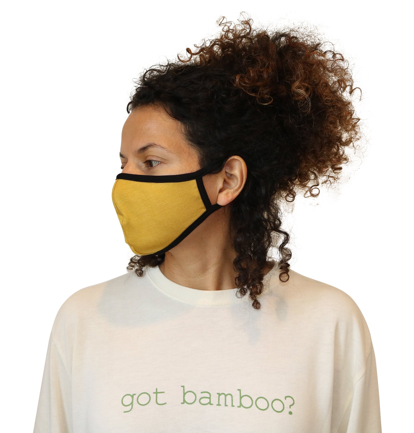 Spun Bamboo Breathable Face Mask - Natural, Silky Soft, Ultra Comfortable