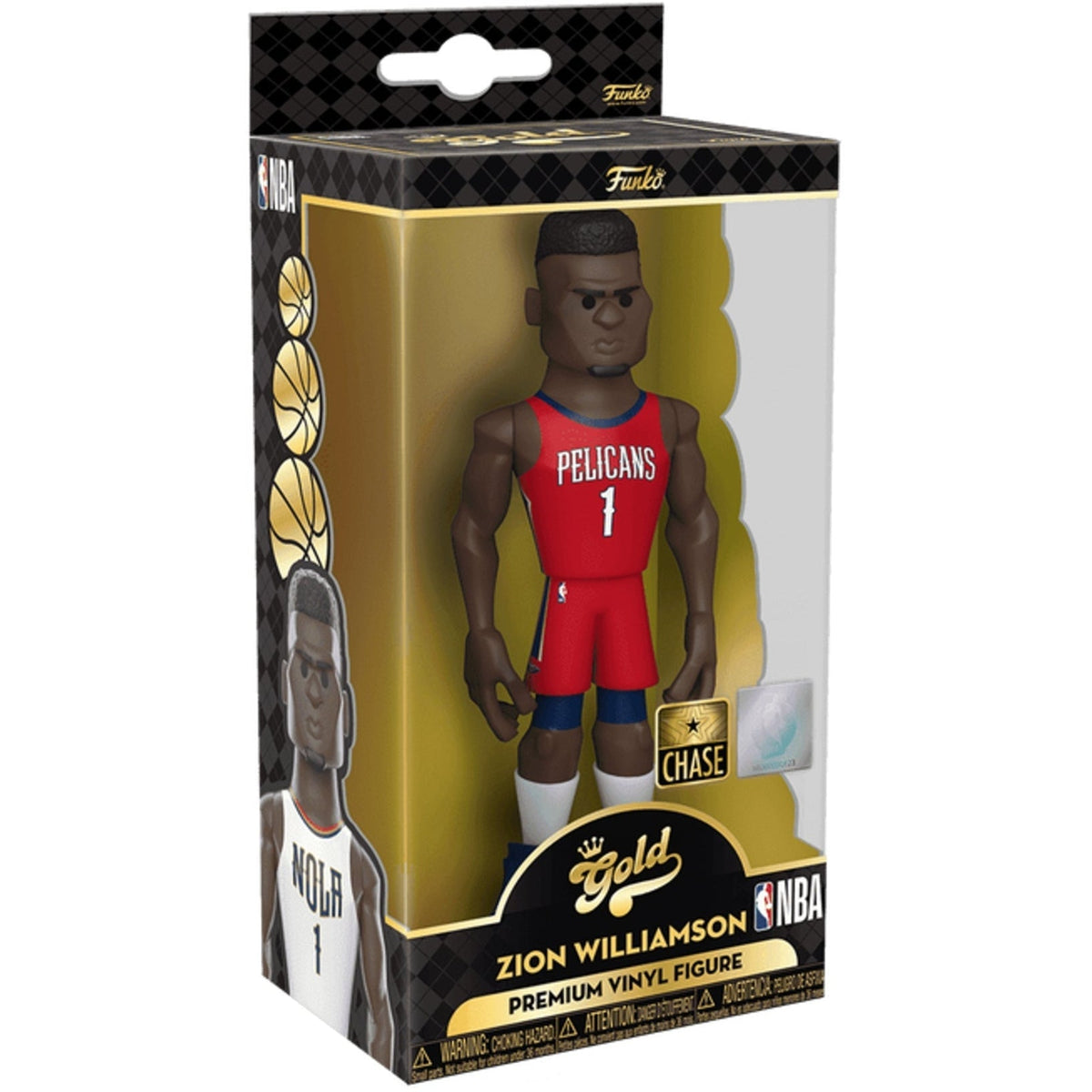 Funko Gold NBA - Zion Williamson Chase Vinyl Figure