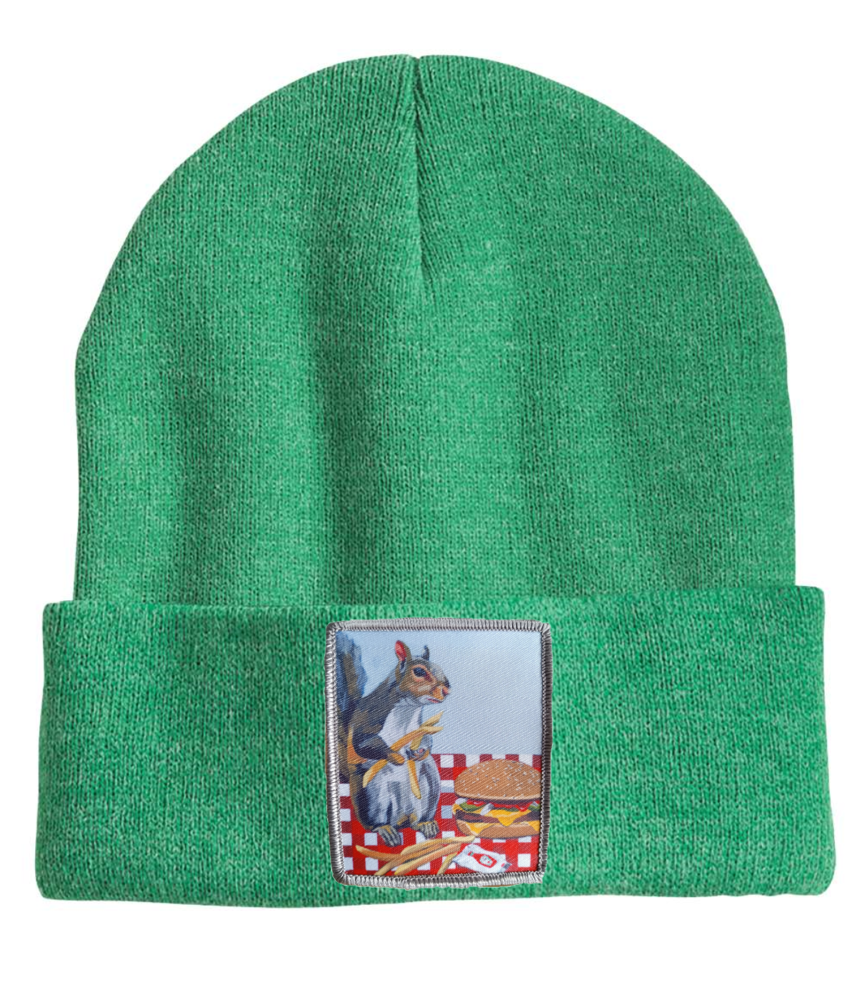 Squirrel Burger Beanie