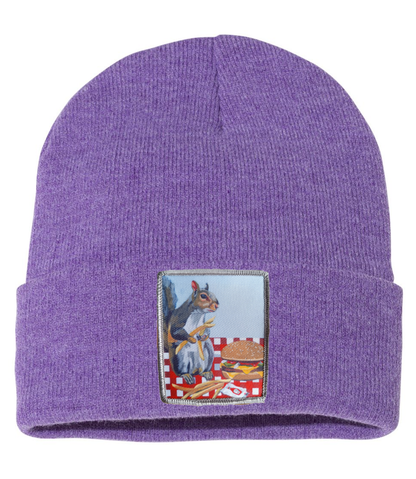 Squirrel Burger Beanie