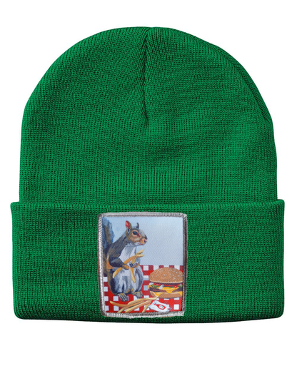 Squirrel Burger Beanie