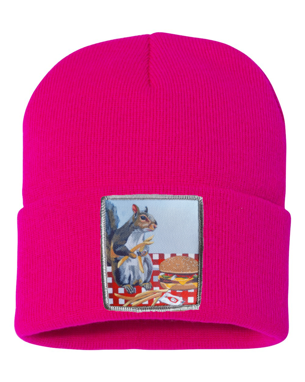 Squirrel Burger Beanie