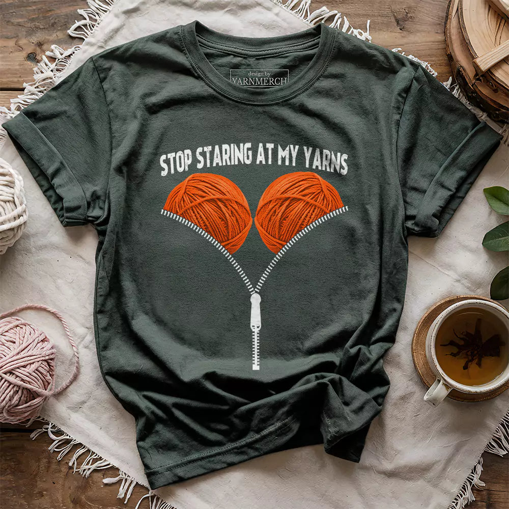 Staring At My Yarn T-shirt