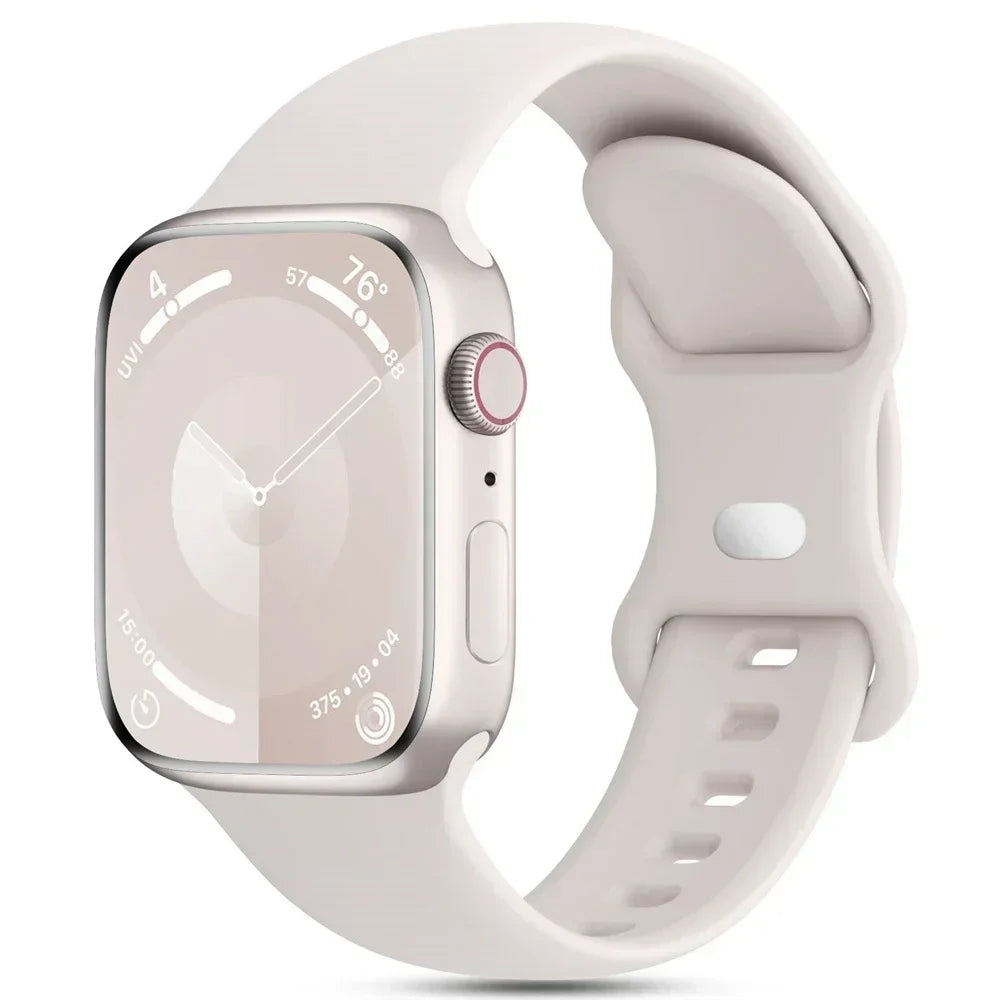 Silicone Apple Watch Band Series 11/10/9/8/7/6/5/4/ SE / Ultra 1/2/3