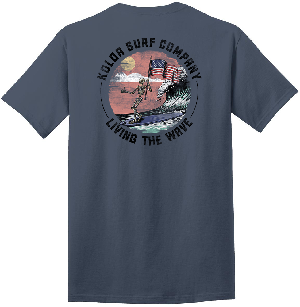 Koloa American Skeleton Heavyweight T-Shirt