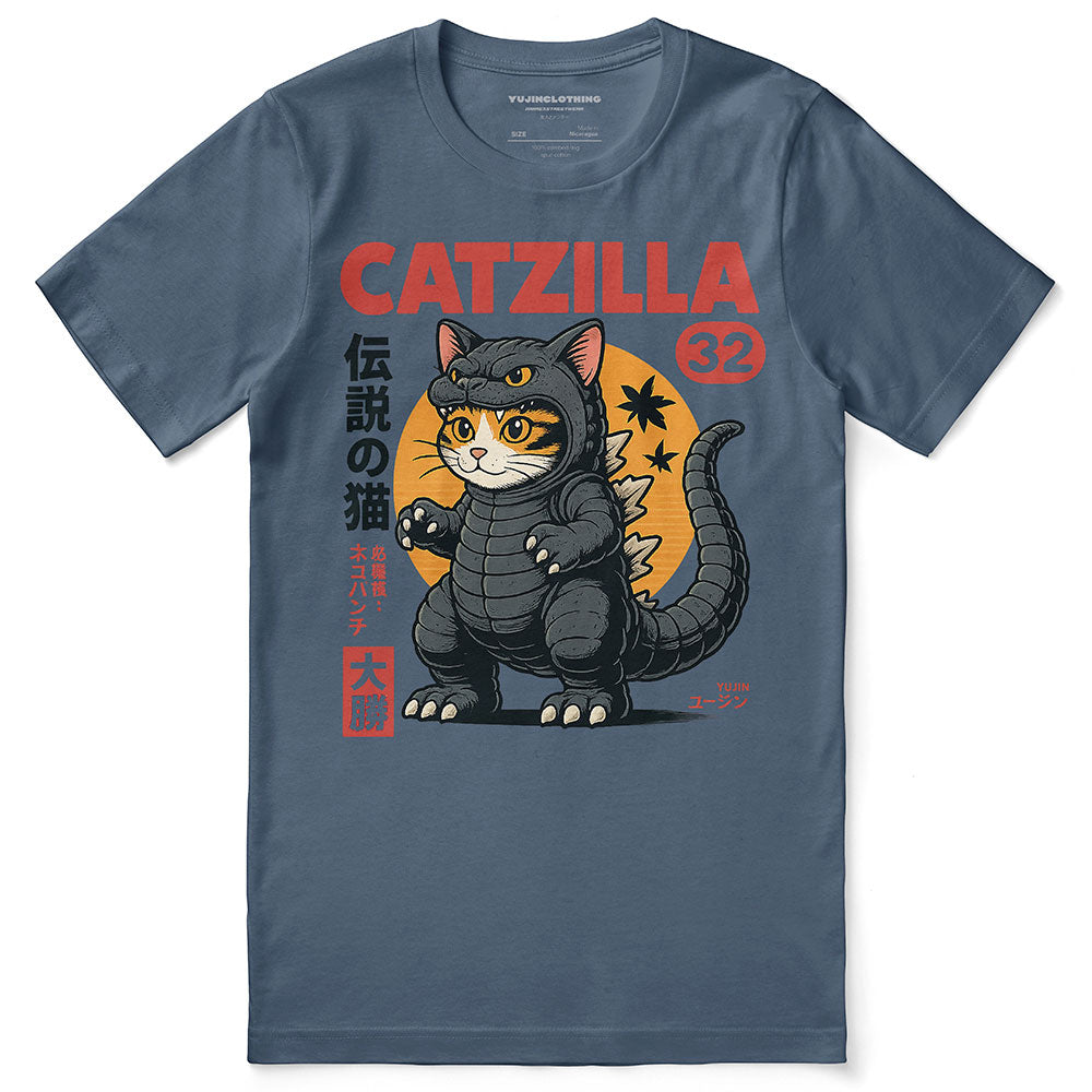 Catzilla Monster Cat T-Shirt