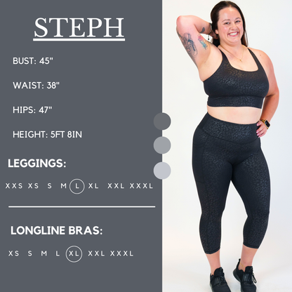 Black Leopard Leggings