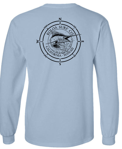 Koloa Black Marlin Long Sleeve T-Shirt