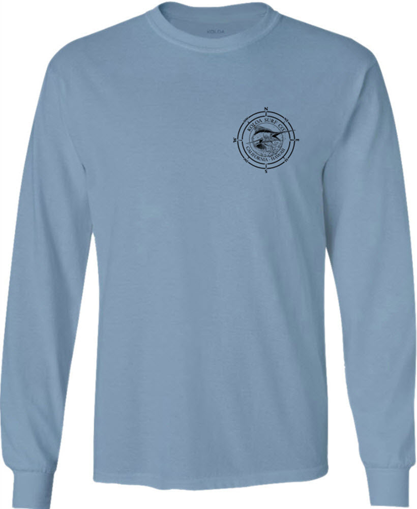 Koloa Black Marlin Long Sleeve T-Shirt