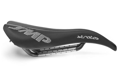 Selle SMP Stratos Saddle with Carbon Rails (Black)