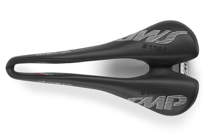 Selle SMP Stratos Saddle with Carbon Rails (Black)