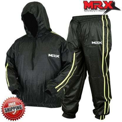 MRX Mens Sauna Sweat Suit Weight Loss Slimming Gym Training Boxing MMA - Triathlete Store