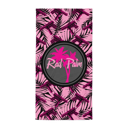 9 Lives Pink Towel