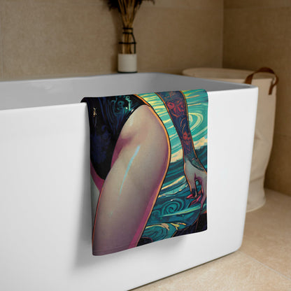 Sexy Swimsuit Succubus 2 Towel