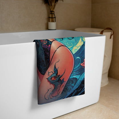 Sexy Swimsuit Succubus 3 Towel