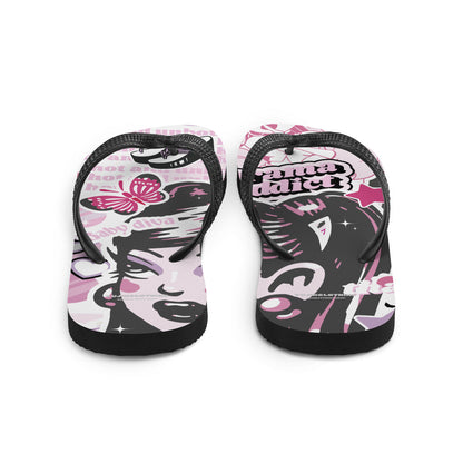 Drama Addict Flip-Flops