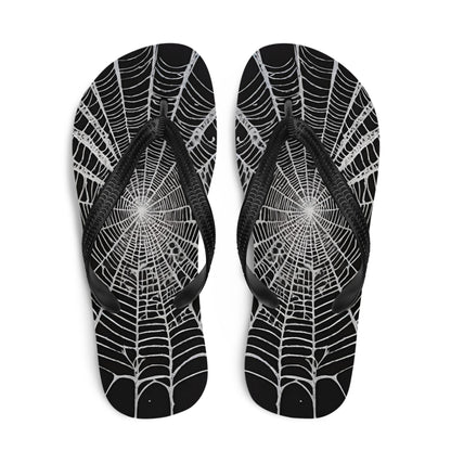Spider Web Flip Flops