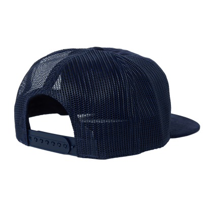 Surf Badge Hat | Navy Cord Trucker