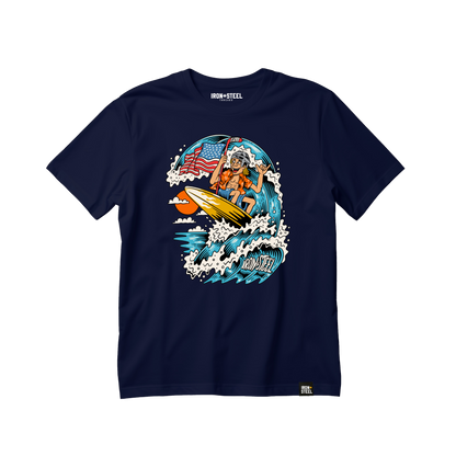 Surfing USA Hockey Tee