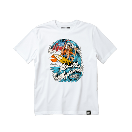 Surfing USA Hockey Tee