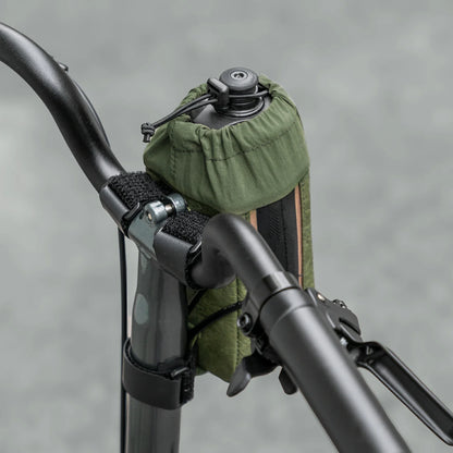 Sustainable Eco-Friendly  Recycled Tire Bike Water Bottle Bags 0.8L ROAD TO SKY