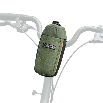 Sustainable Eco-Friendly  Recycled Tire Bike Water Bottle Bags 0.8L ROAD TO SKY