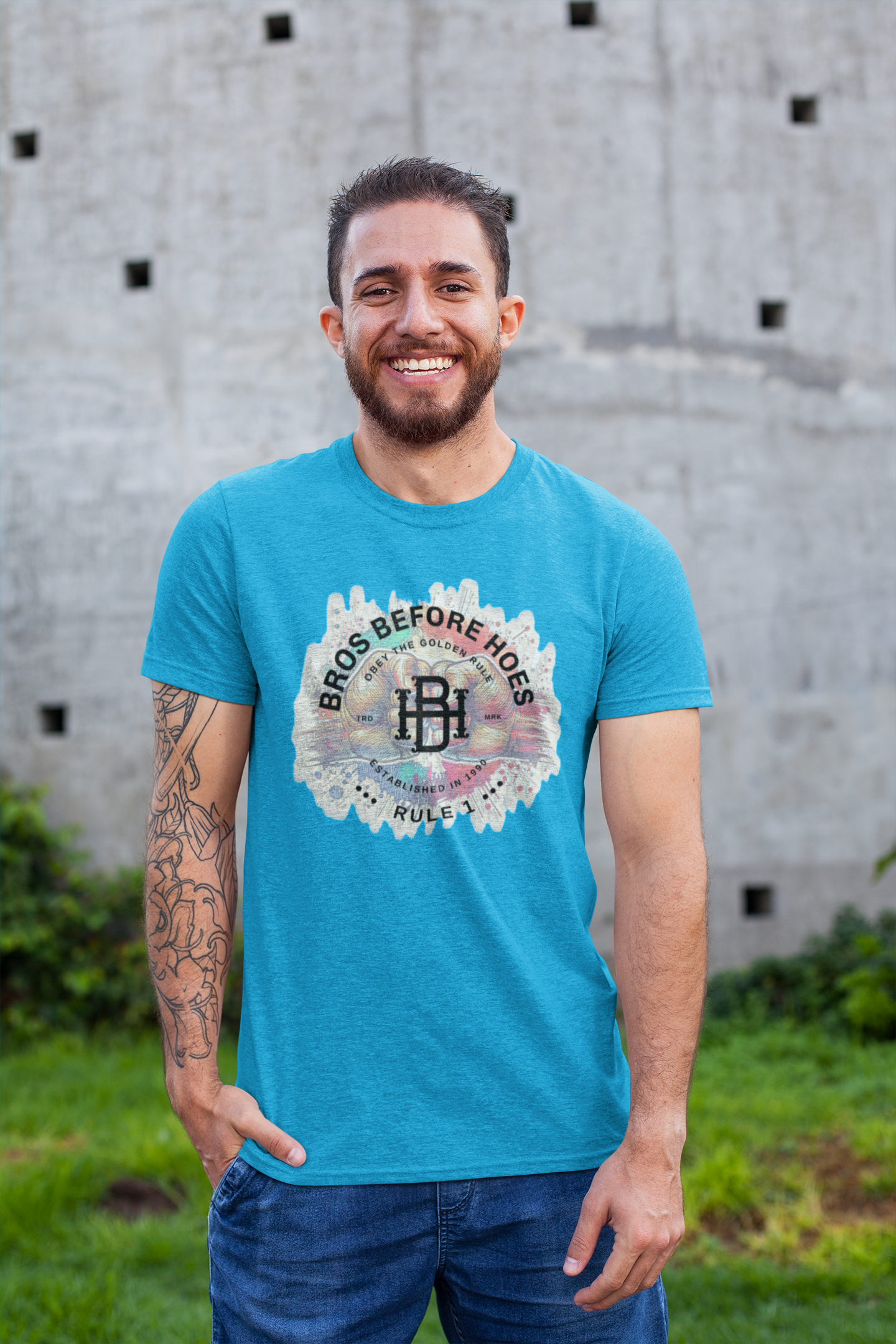 Bros Before Hoes Graphic Tee