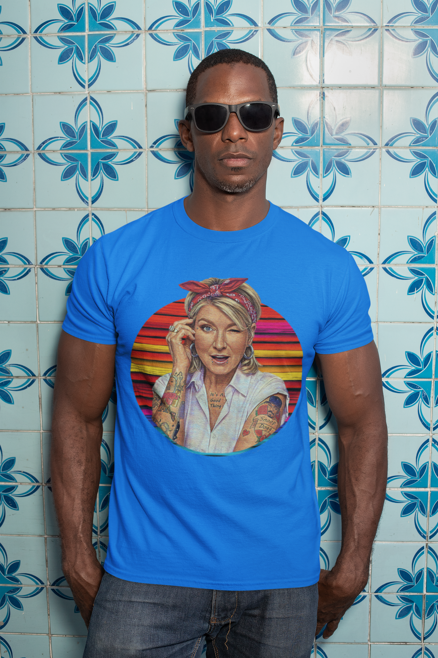 Metal Martha Stewart Graphic Tee