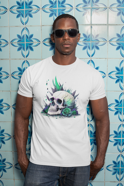 Neon Skull Graphic Tee