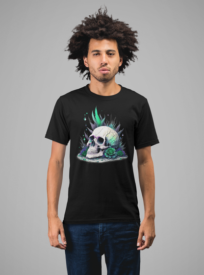 Neon Skull Graphic Tee