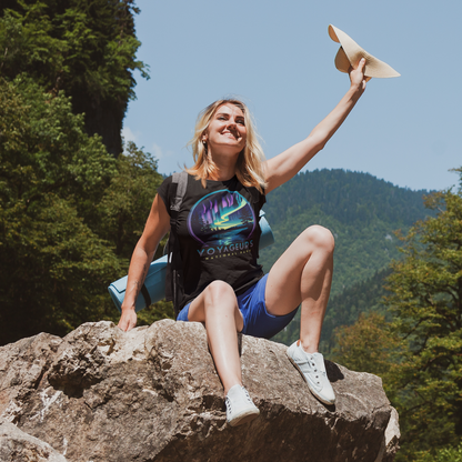 Voyageurs National Park Unisex Fit Soft T-Shirt Northern Lights Aurora Borealis