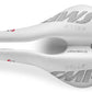 Selle SMP Triathlon T1 Saddle with Steel Rails (White)