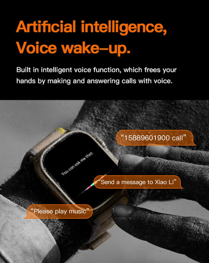 T1000 Ultra 7 Smartwatch with Multiple Bands