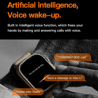 T1000 Ultra 7 Smartwatch with Multiple Bands