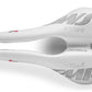 Selle SMP T2 Triathlon Saddle with Steel Rails (White)
