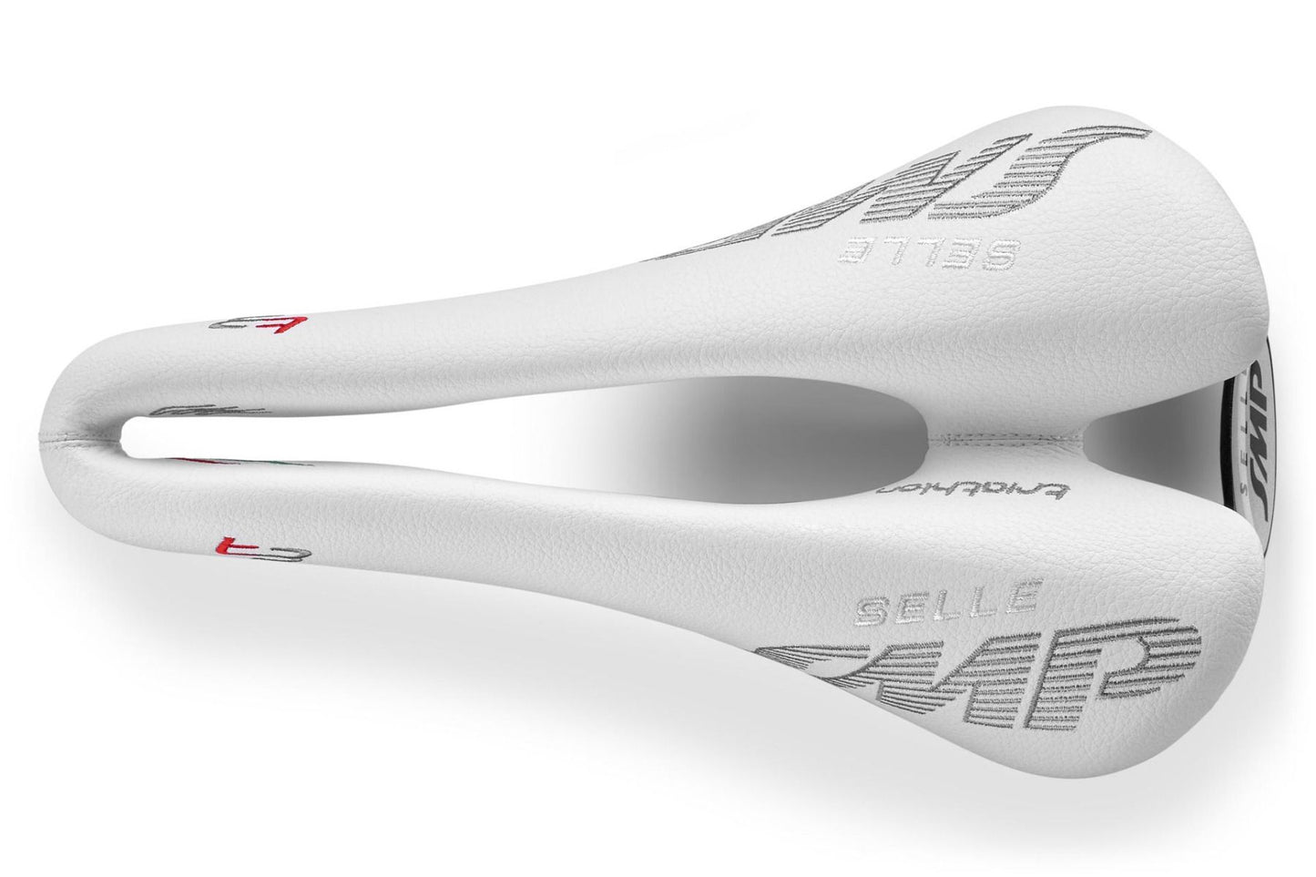 Selle SMP T3 Triathlon Saddle with Steel Rails (White)