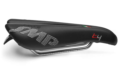 Selle SMP T4 Triathlon Saddle with Steel Rails (Black)