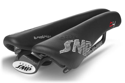 Selle SMP T4 Triathlon Saddle with Carbon Rails (Black)