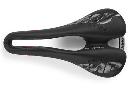 Selle SMP T5 Triathlon Saddle with Steel Rails (Black)