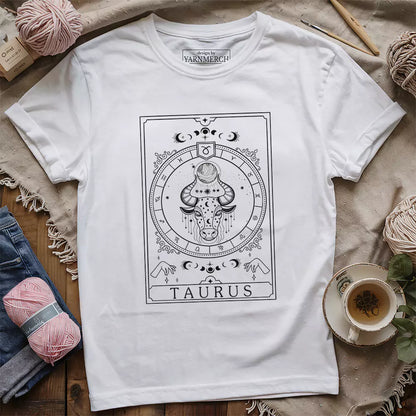 Taurus Yarn Tarot T-shirt
