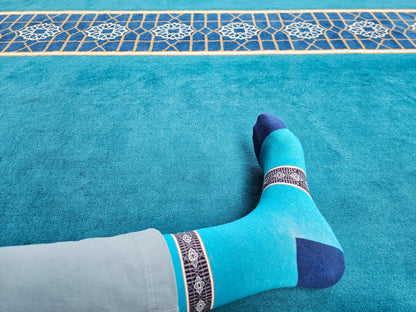 Teal Masjid Socks