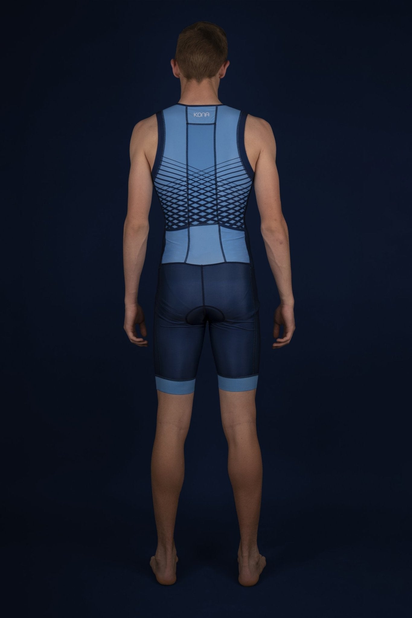Men's Team Kona Triathlon Race Suit — Sleeveless Performance Tri Suit
