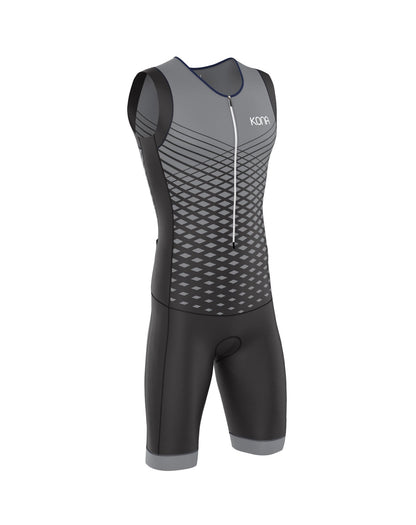 Men's Team Kona Triathlon Race Suit — Sleeveless Performance Tri Suit