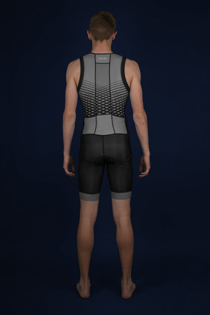 Men's Team Kona Triathlon Race Suit — Sleeveless Performance Tri Suit
